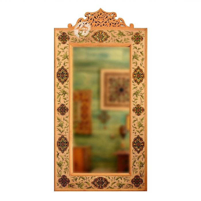 آینه چوبی آنتیک